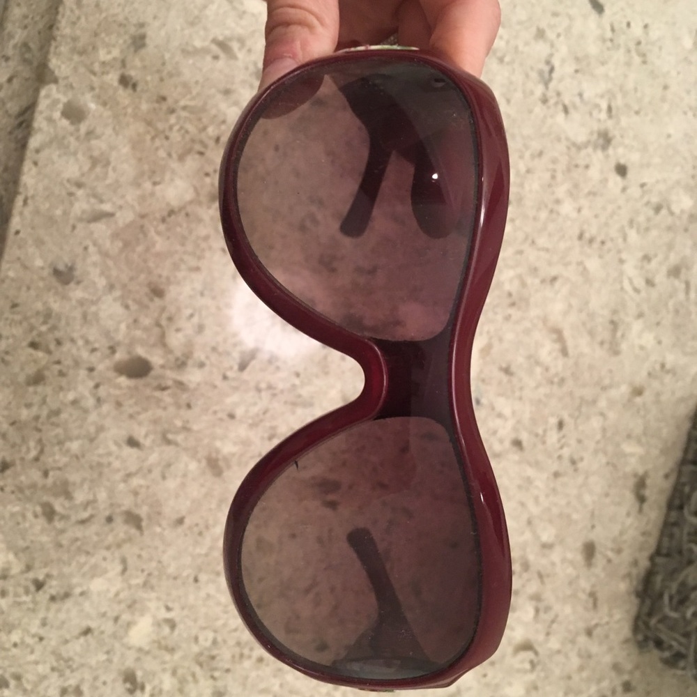 Gucci floral horsebit sunglasses